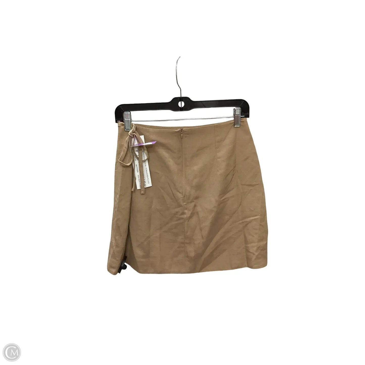 Skirt Mini & Short By Pomander Place In Tan, Size: M