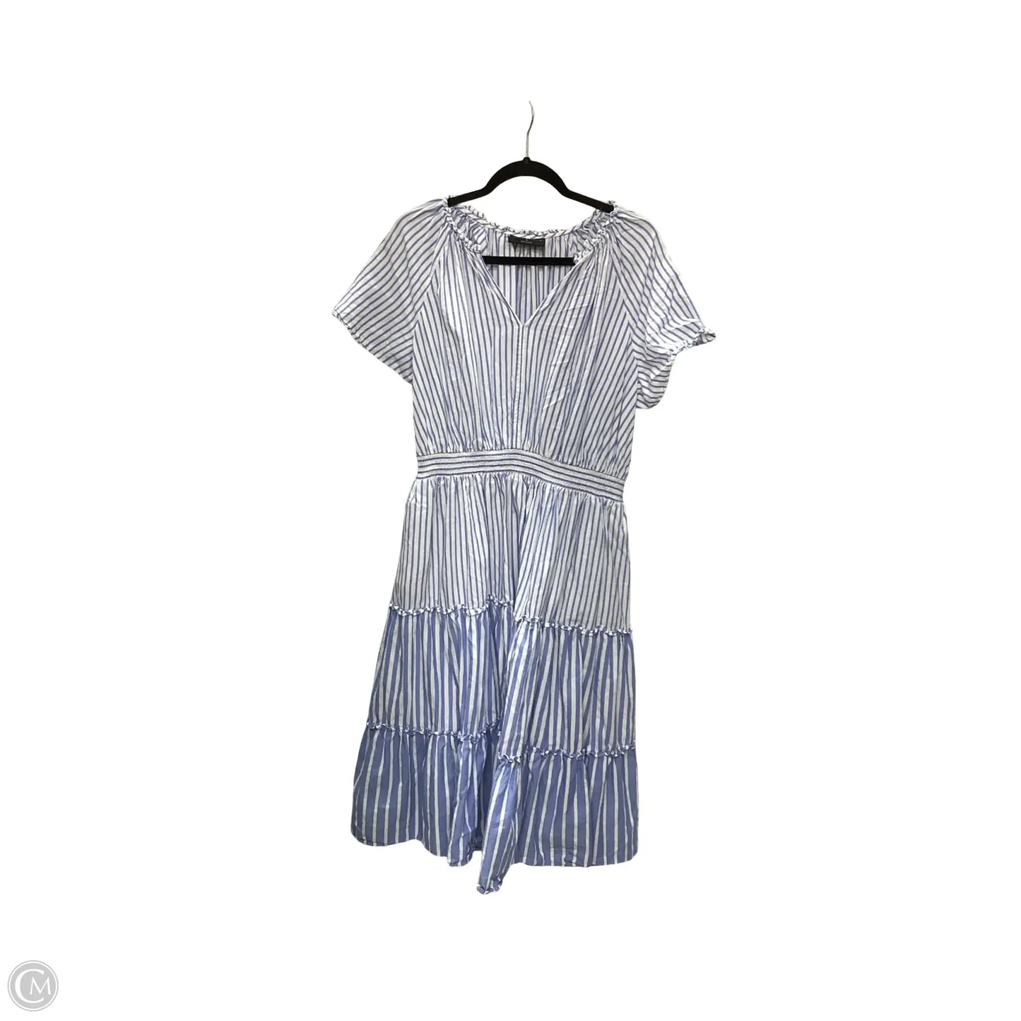Dress Casual Midi By Lane Bryant In Striped Pattern, Size: 2x