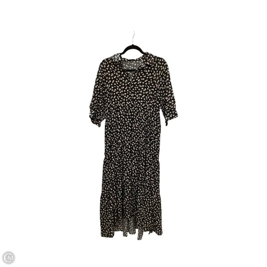 Dress Casual Midi By Natural Life In Floral Print, Size: L