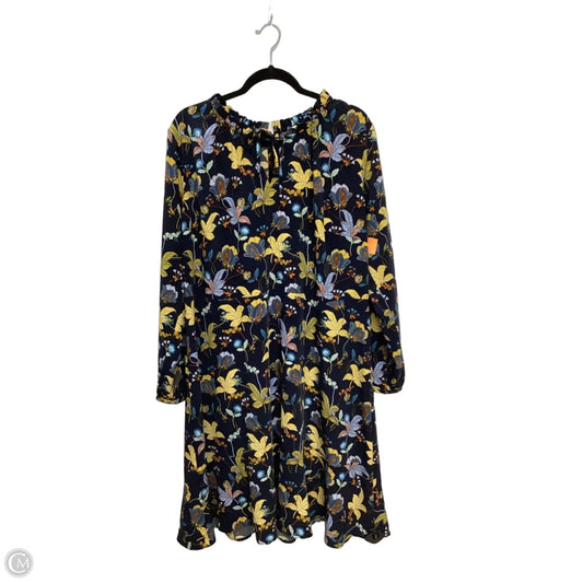 Dress Casual Short By Loft In Floral Print, Size: 18