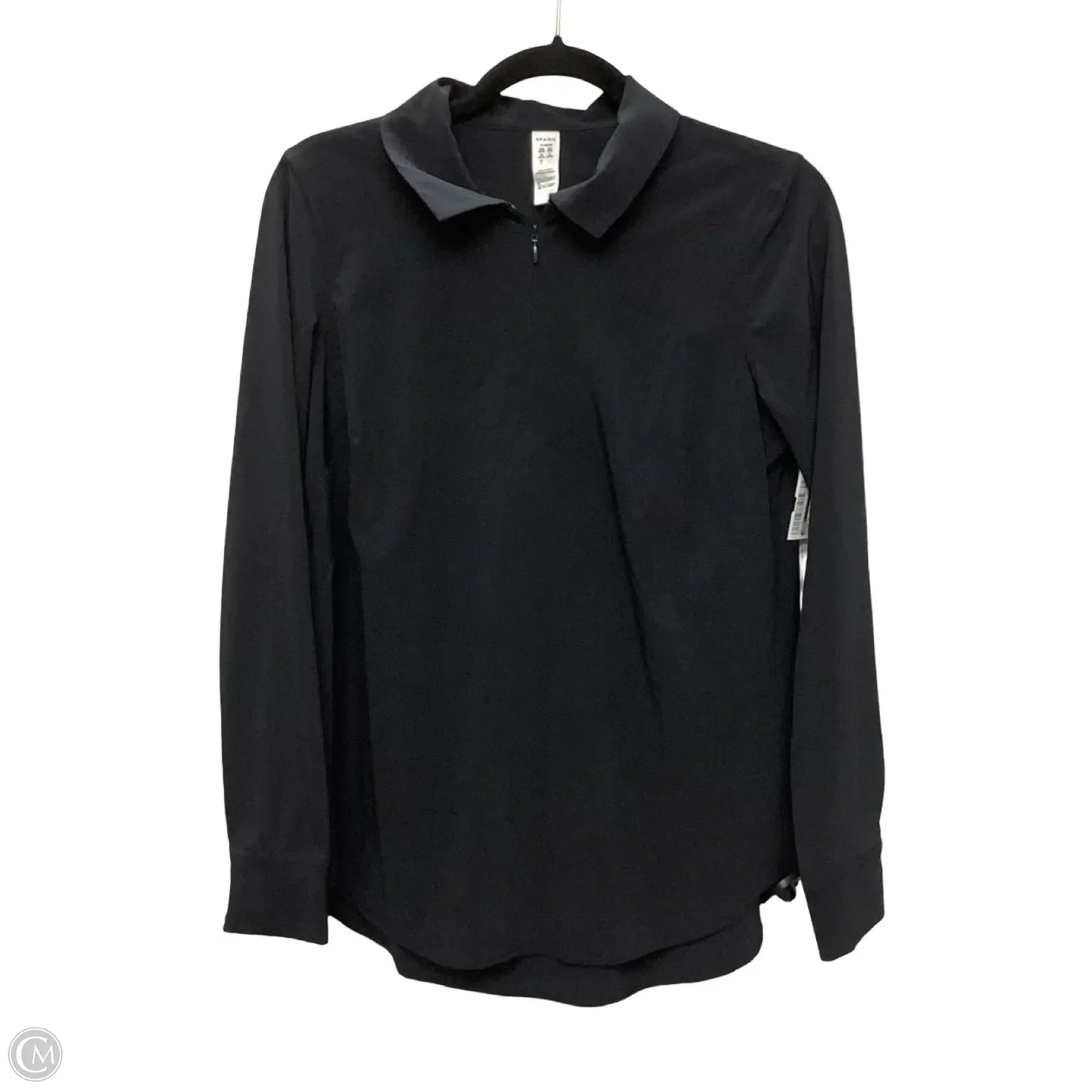 Athletic Jacket By Spanx In Black, Size: M
