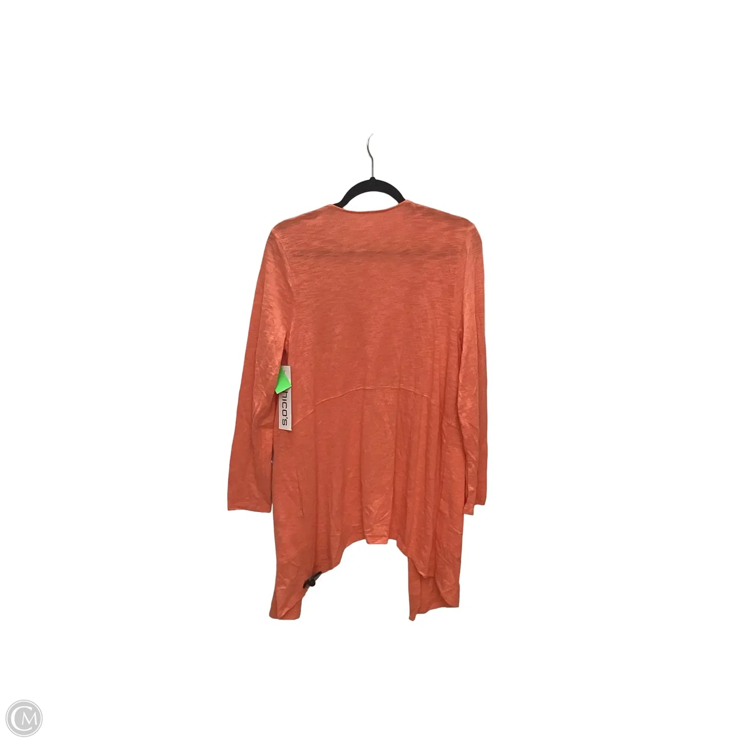 Cardigan By Chicos In Orange, Size: M