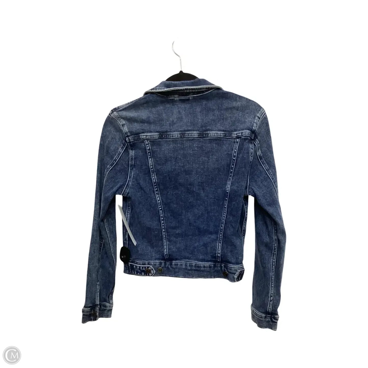 Jacket Denim By Pistola In Blue Denim, Size: S