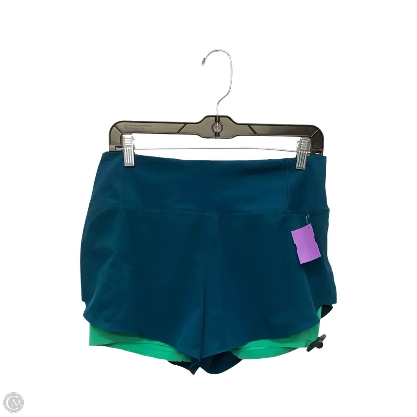 Athletic Shorts By Athleta In Teal, Size: S