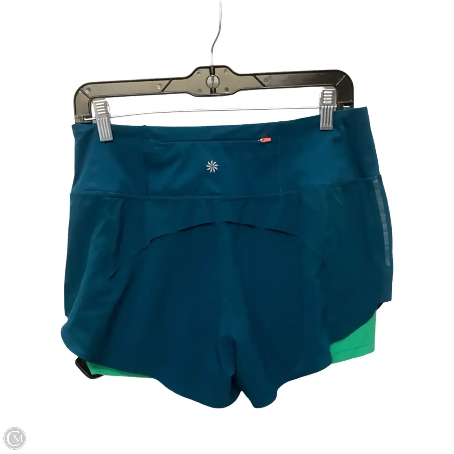 Athletic Shorts By Athleta In Teal, Size: S