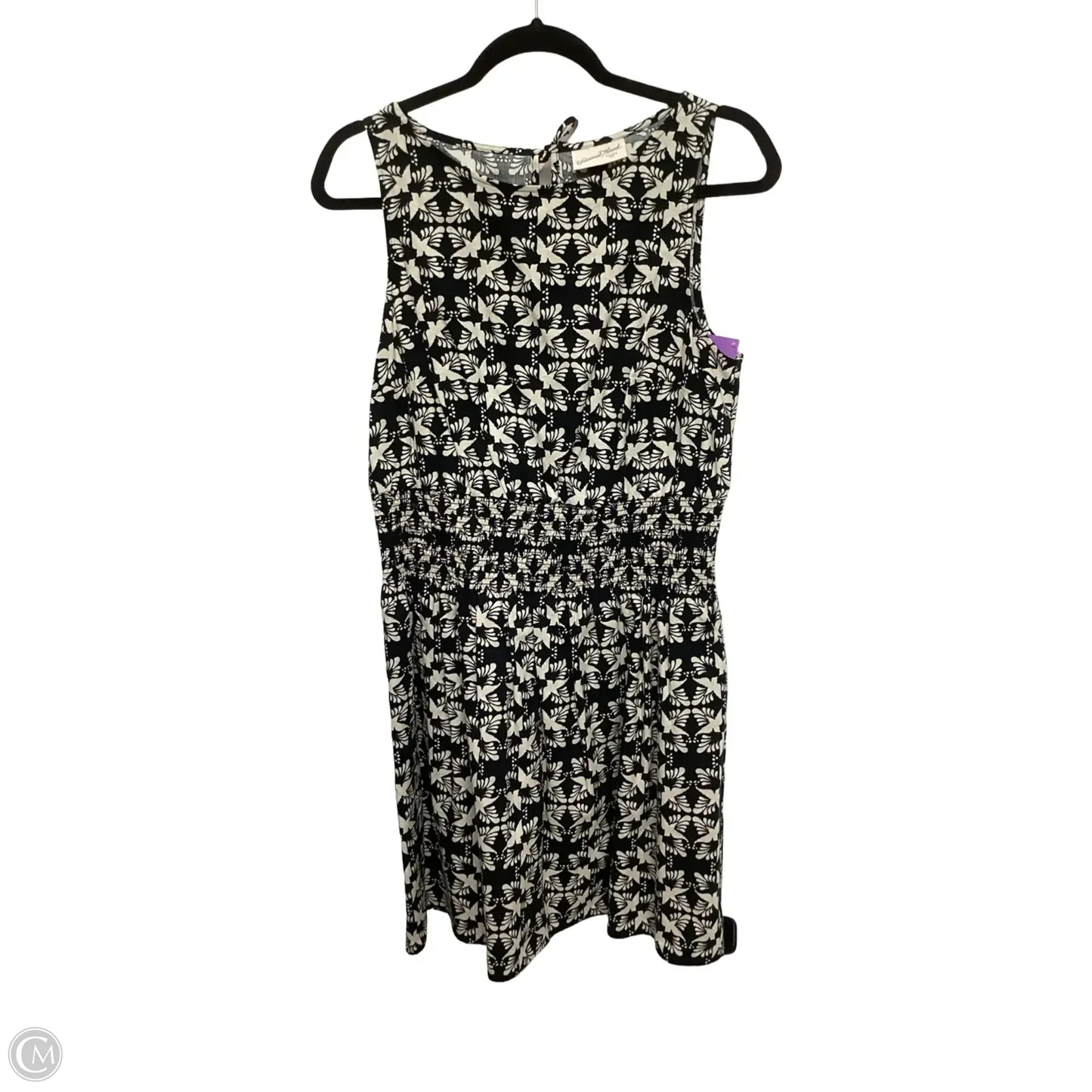 Dress Casual Short By Universal Thread In Black & Cream, Size: M