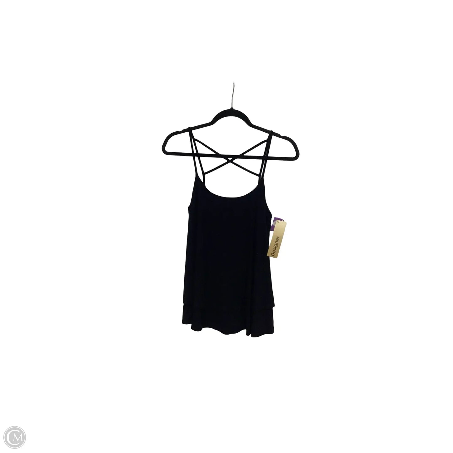 Blouse Sleeveless By Elie Tahari In Black, Size: M