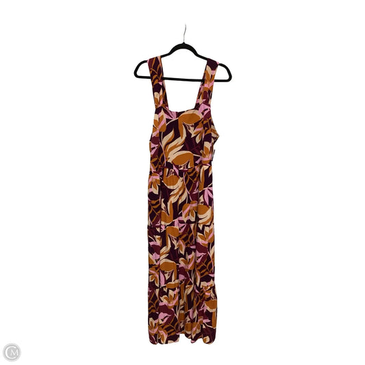 Dress Casual Maxi By Fred David In Multi-colored, Size: 1x