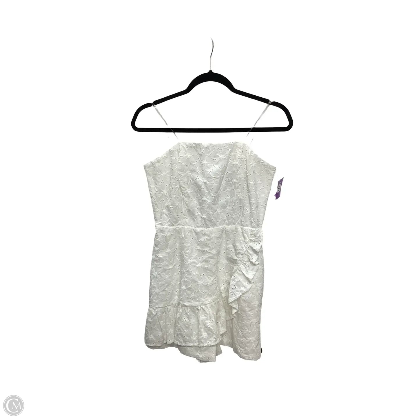 Romper By Do + Be In White, Size: M
