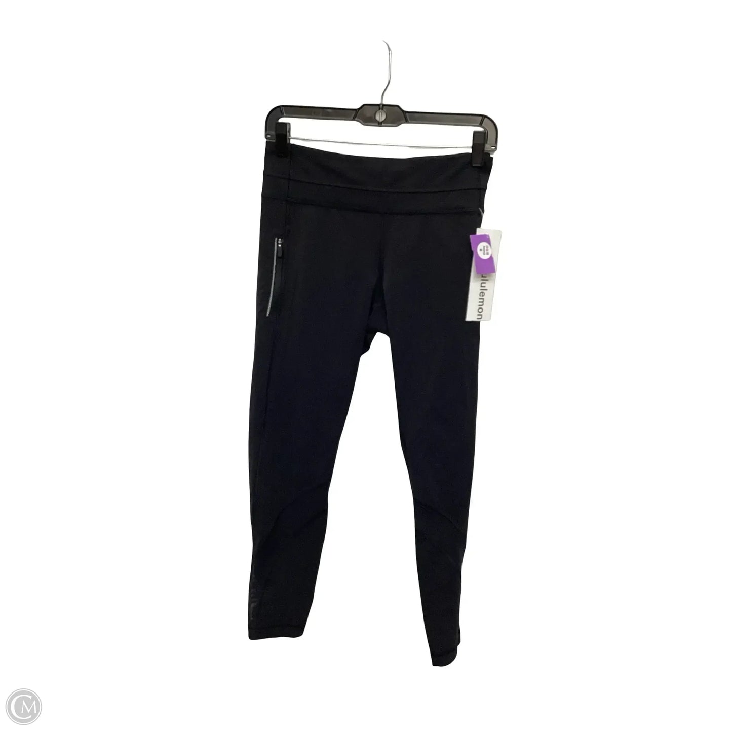 Athletic Leggings By Lululemon In Black, Size: 10