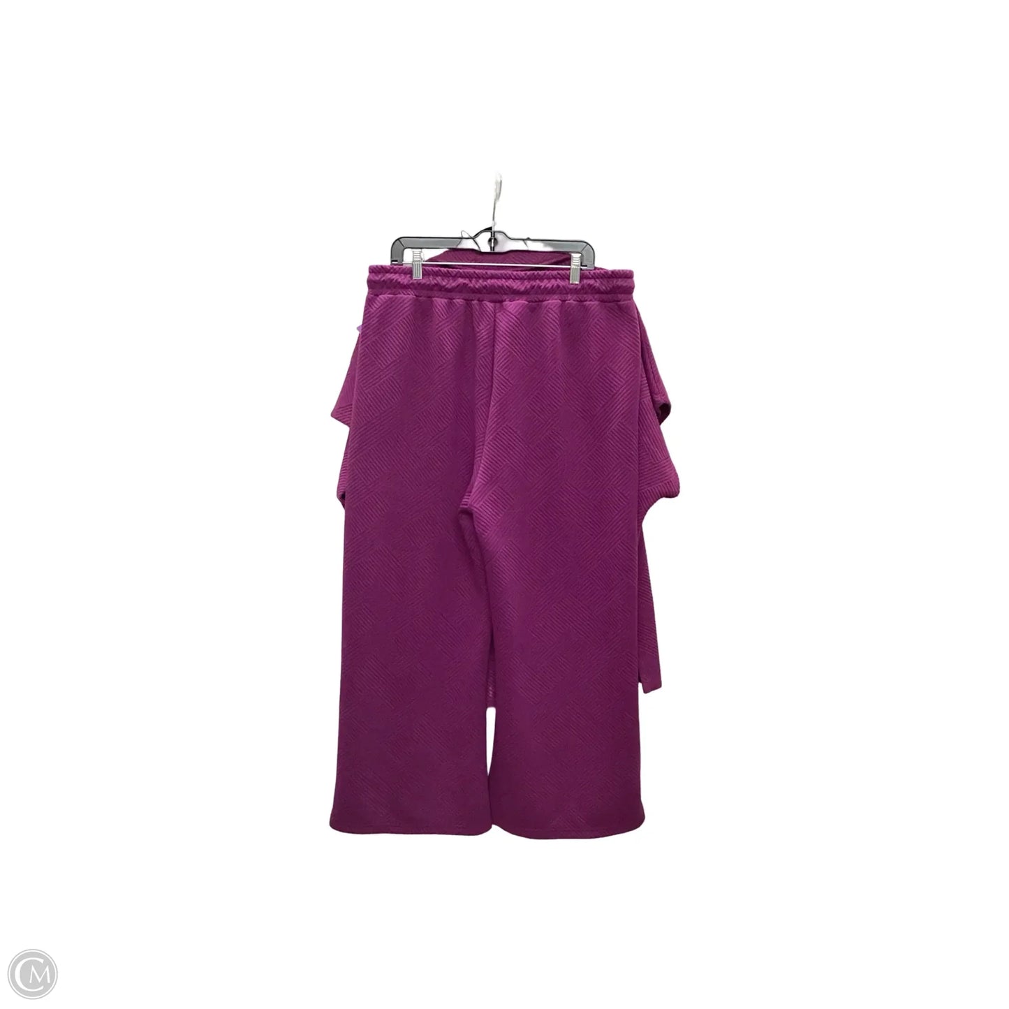 Pants Set 2pc By See And Be Seen In Purple, Size: 2x