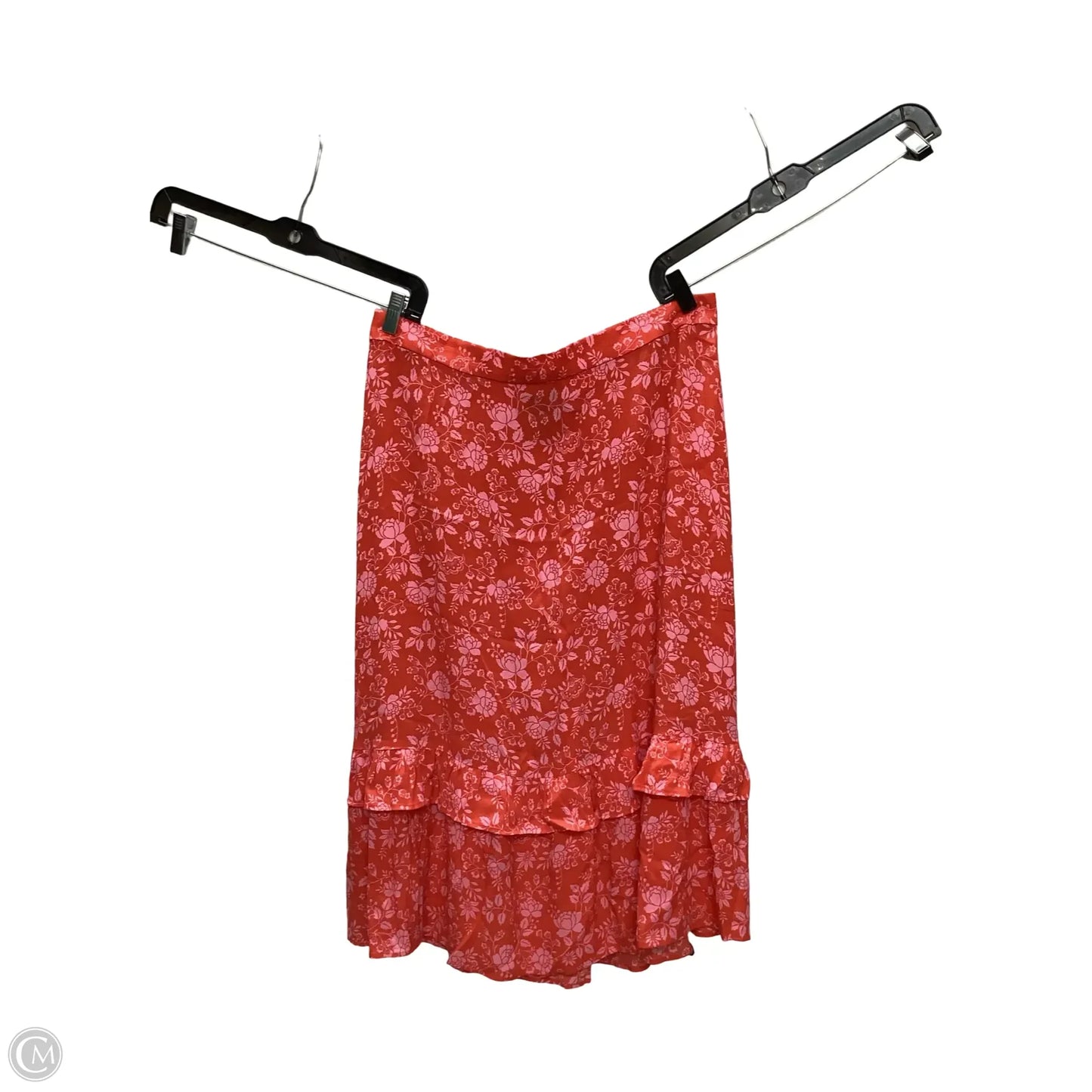 Skirt Midi By Talbots In Orange, Size: 1x
