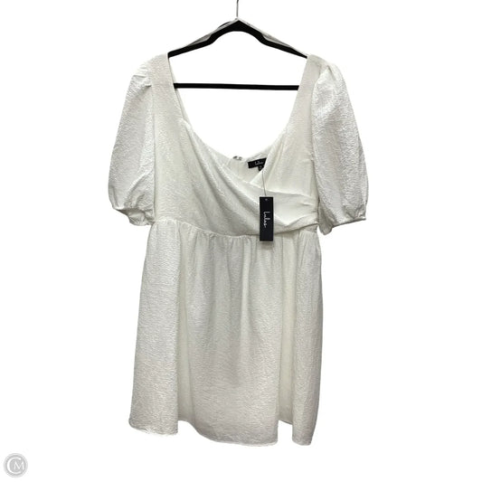 Dress Casual Short By Lulus In White, Size: Xl