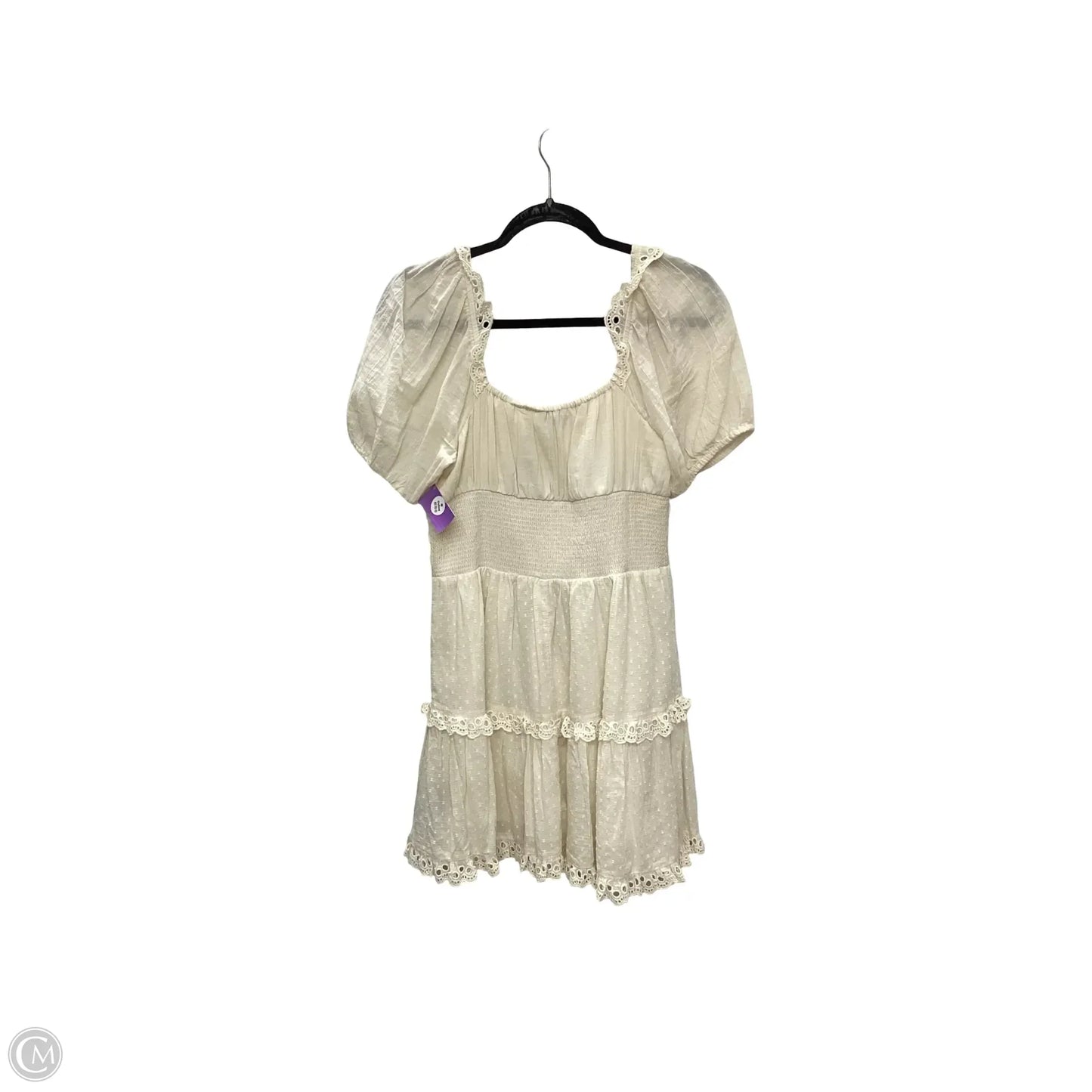 Dress Casual Short By American Eagle In Cream, Size: S