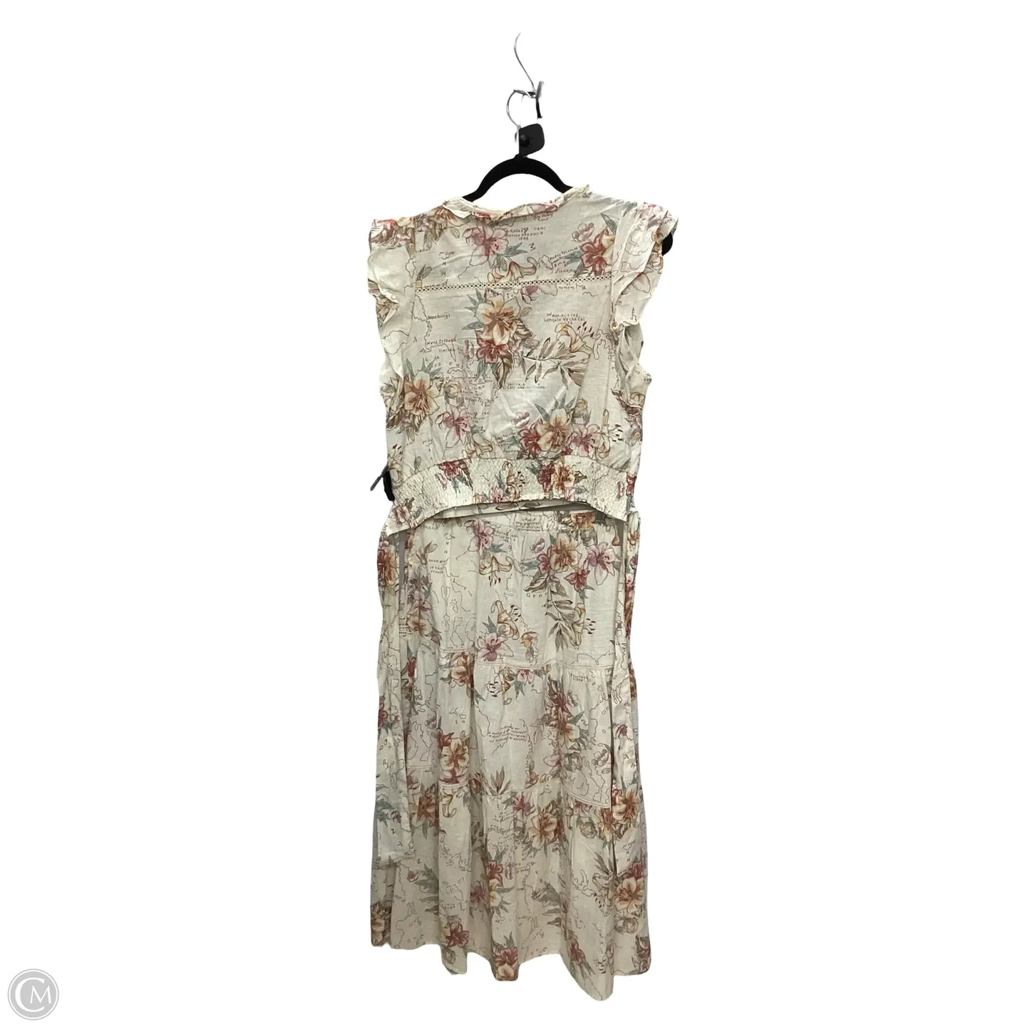 Skirt Set 2pc By Calypso St Barth In Cream, Size: Xl