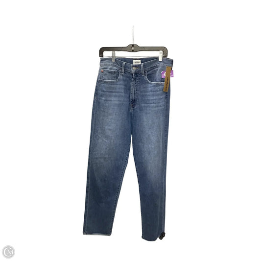 Jeans Straight By Hudson In Blue Denim, Size: 4
