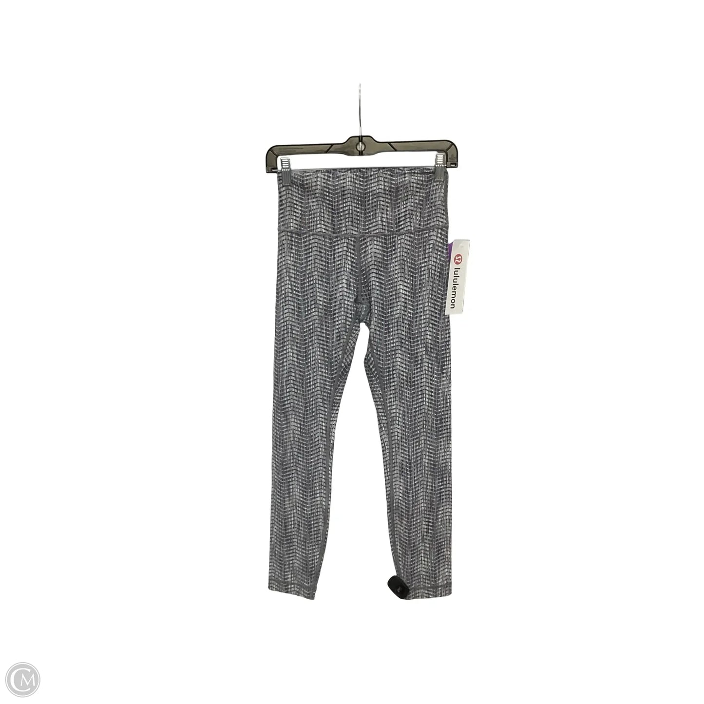 Athletic Leggings By Lululemon In Grey, Size: 4