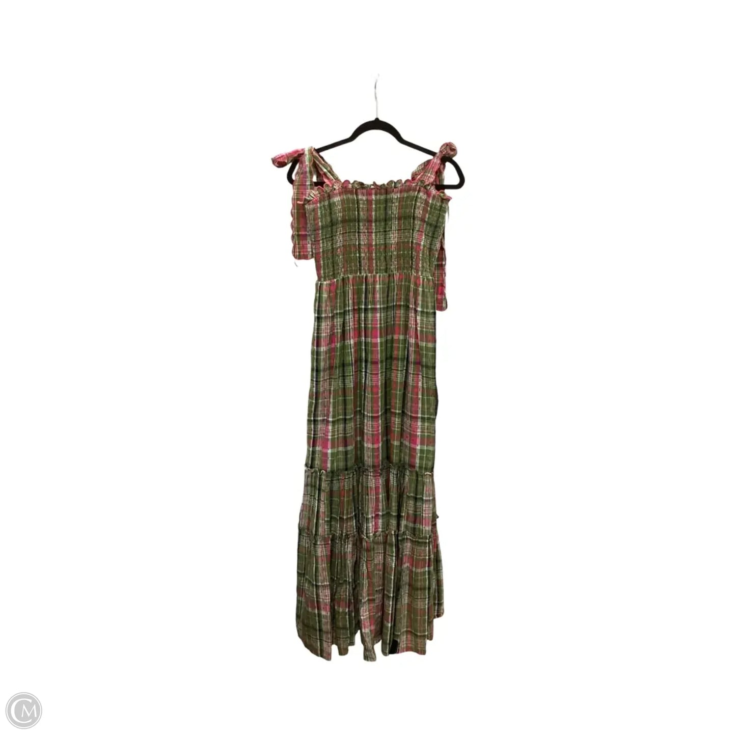 Dress Casual Maxi By Crown And Ivy In Green & Pink, Size: S