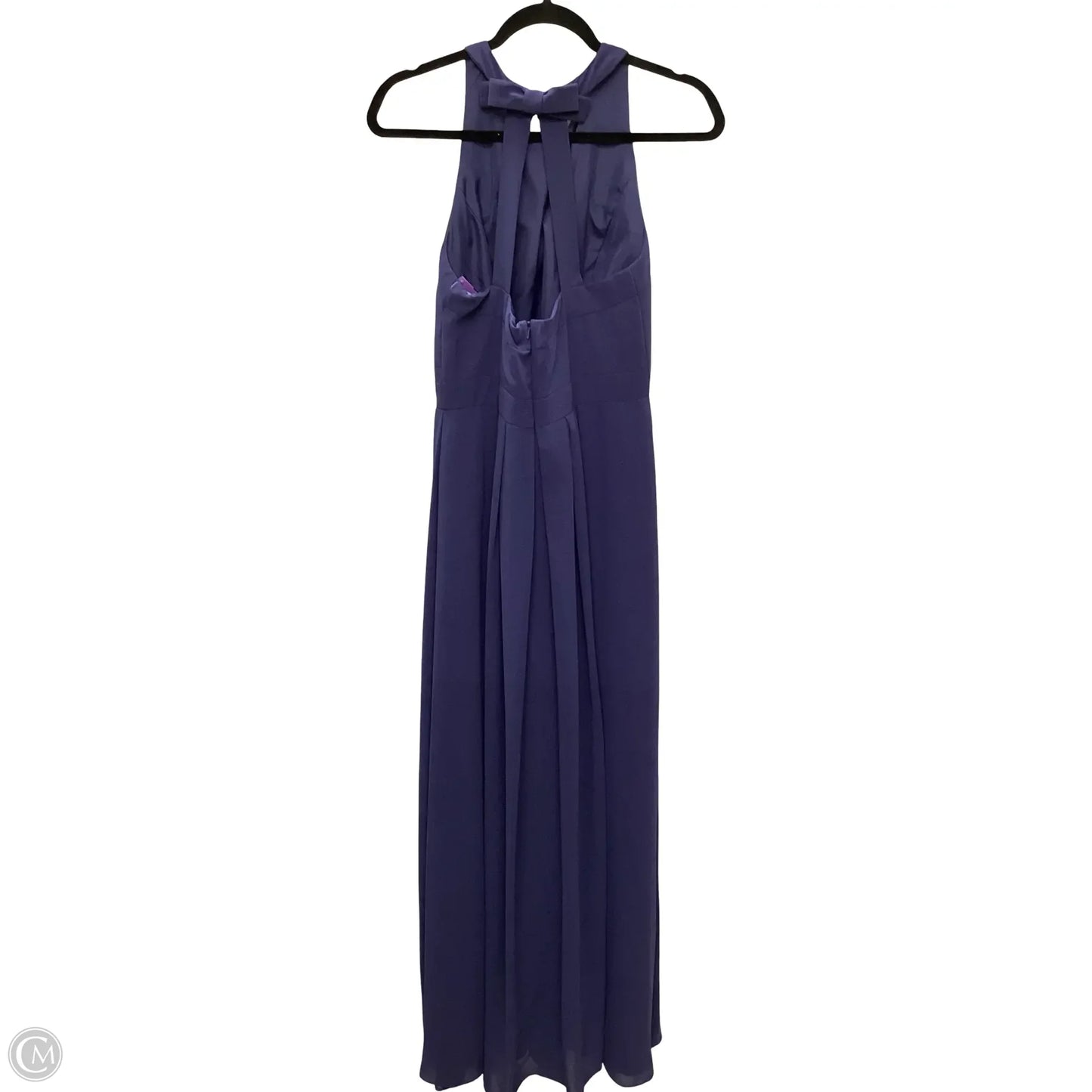 Dress Party Long By Clothes Mentor In Navy, Size: 10