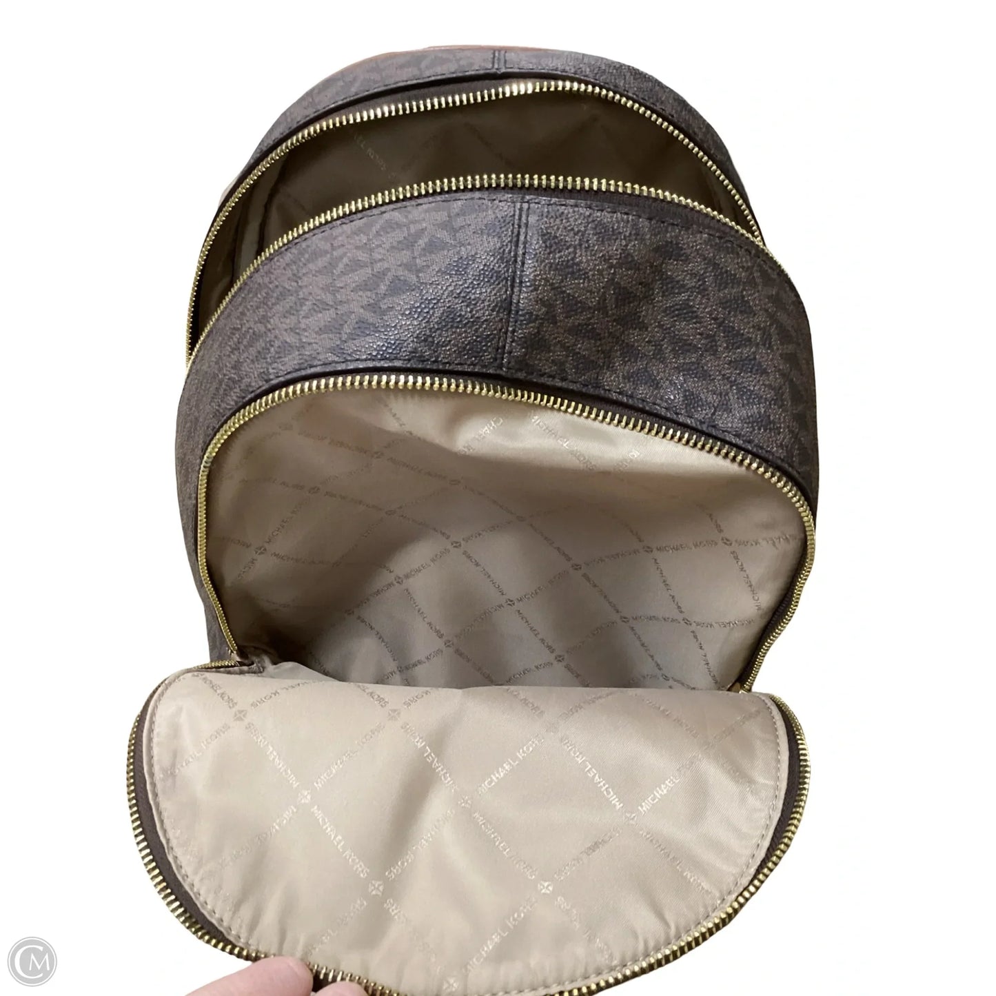 Backpack Designer By Michael Kors, Size: Medium