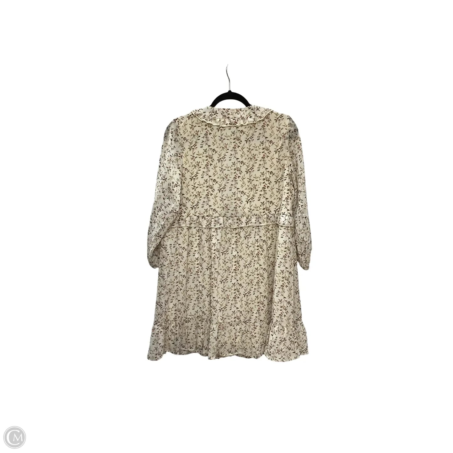 Dress Casual Short By Jodifl In Cream, Size: M