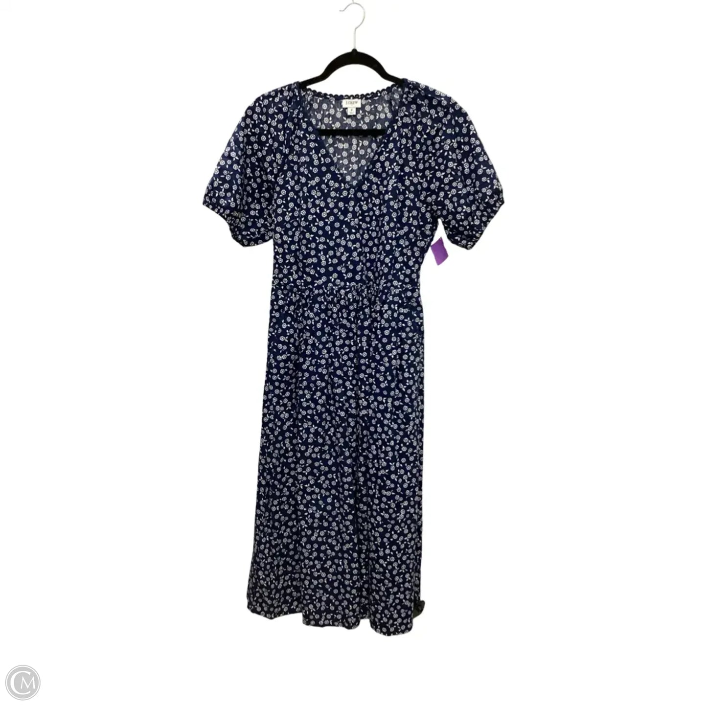 Dress Casual Maxi By J. Crew In Navy, Size: 8
