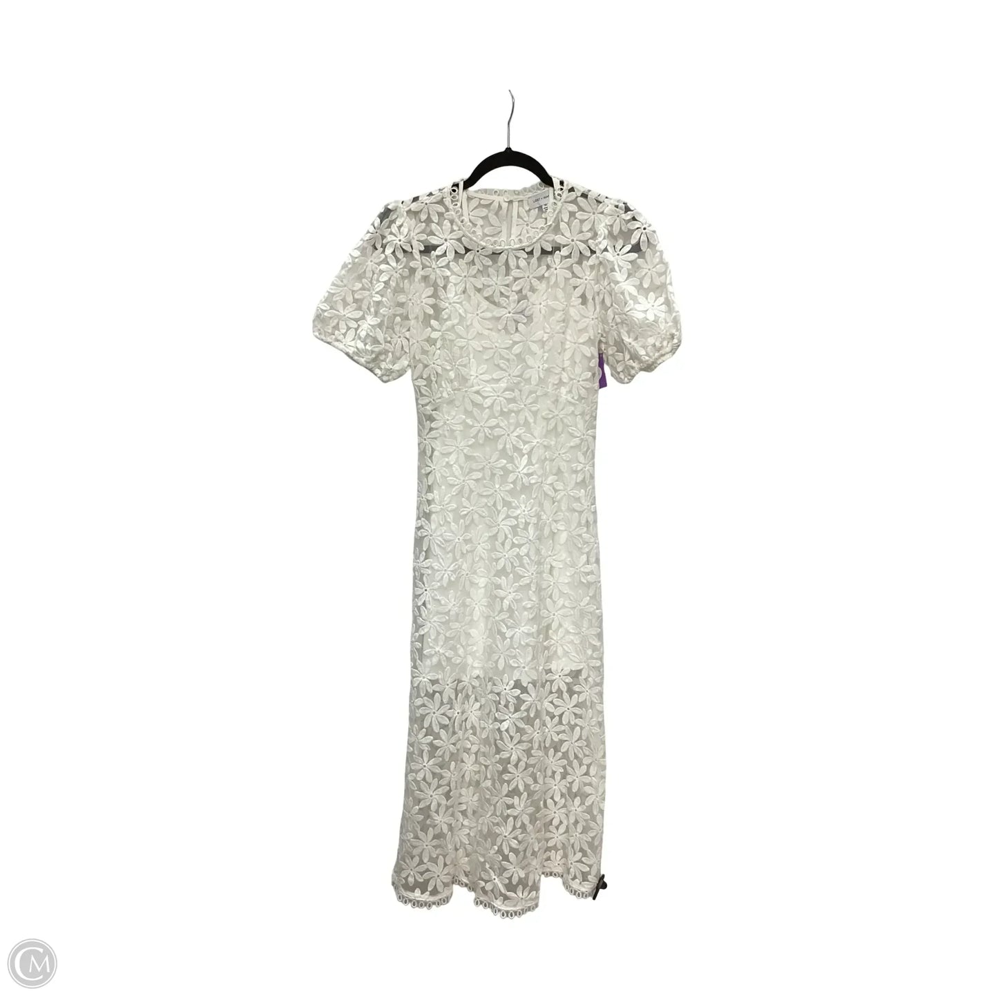 Dress Casual Maxi By LOST + WANDER In White, Size: Xs