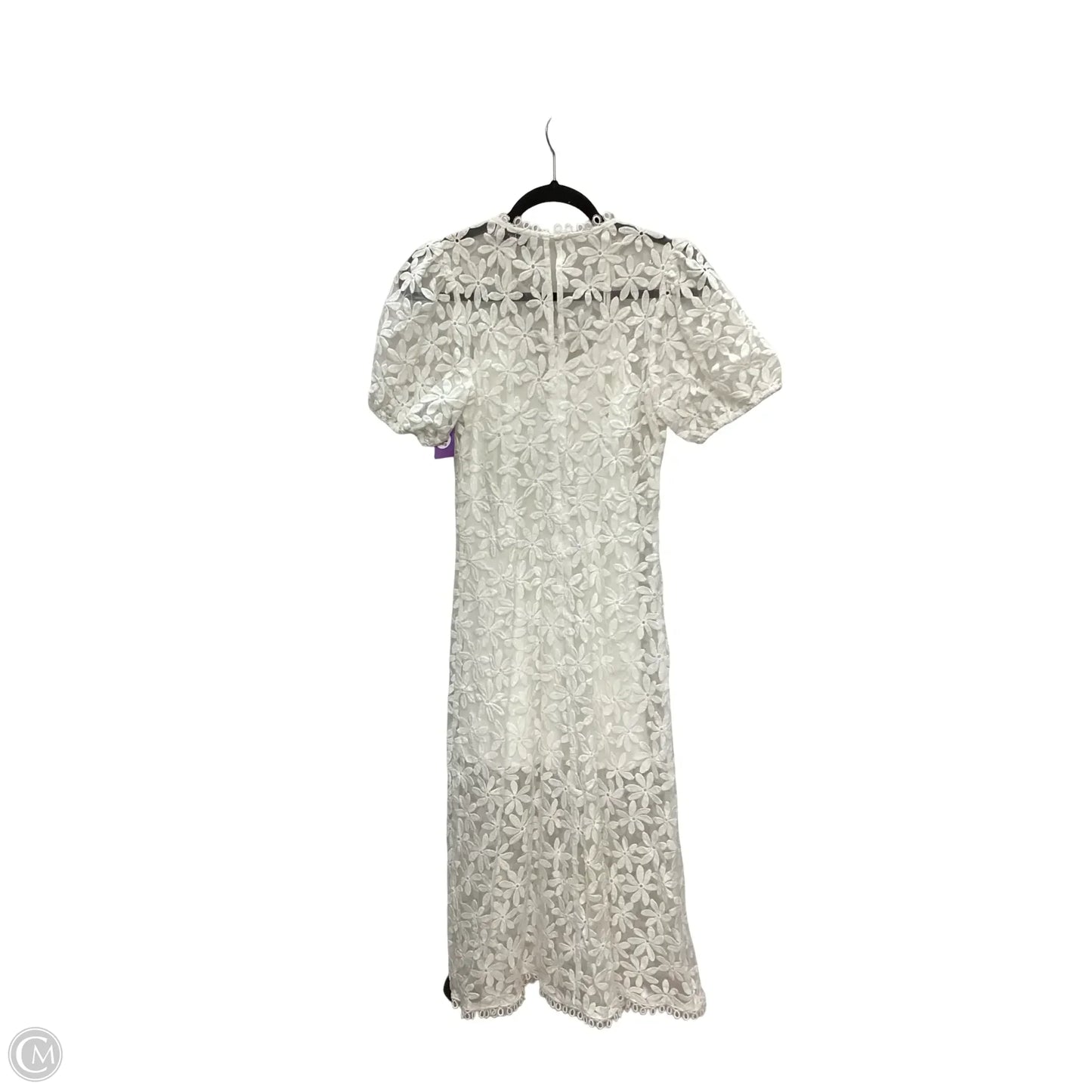 Dress Casual Maxi By LOST + WANDER In White, Size: Xs