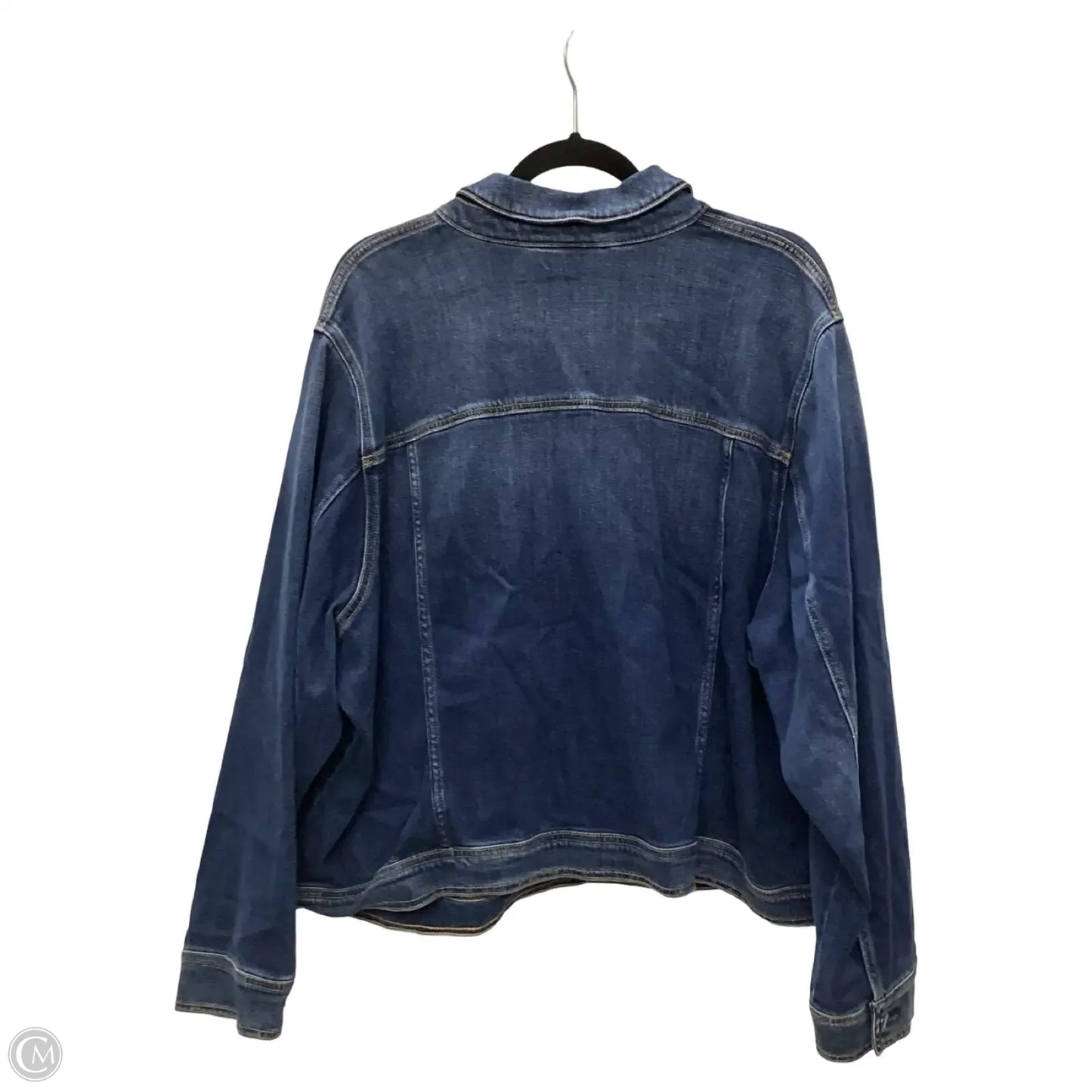Jacket Denim By Lane Bryant In Blue Denim, Size: 4x