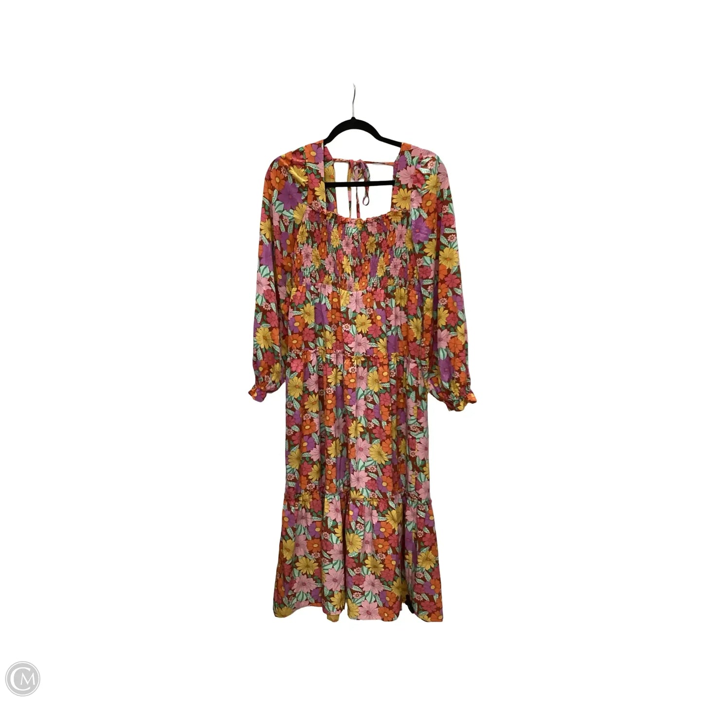 Dress Casual Maxi By Umgee In Floral Print, Size: M