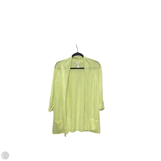 Cardigan By Chicos In Green, Size: M