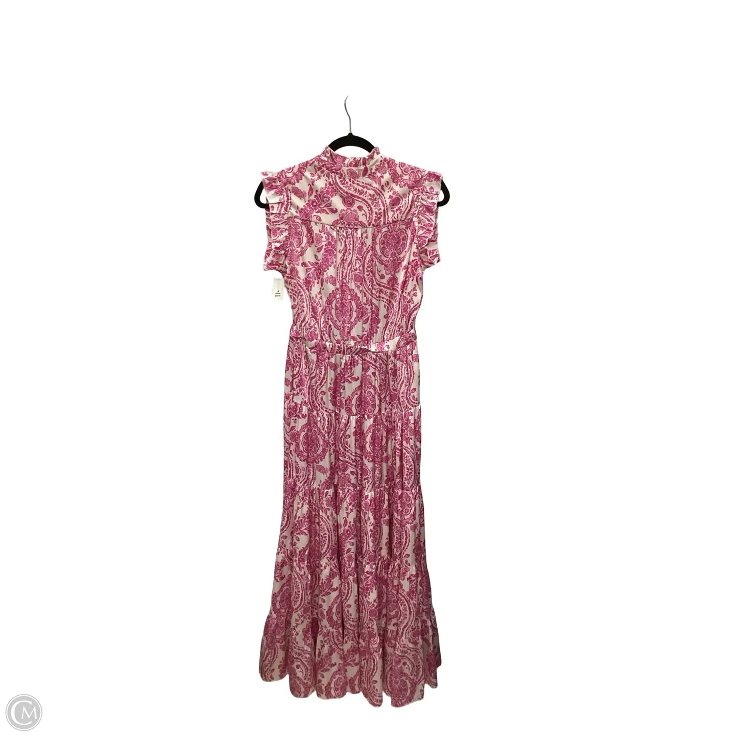 Dress Casual Maxi By Pinch In Pink & White, Size: S