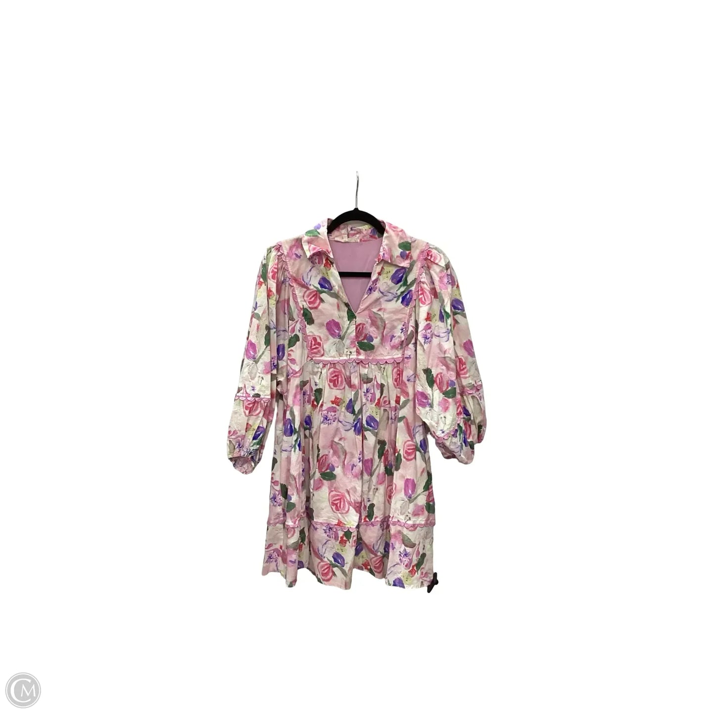 Dress Casual Short By Entro In Pink, Size: M