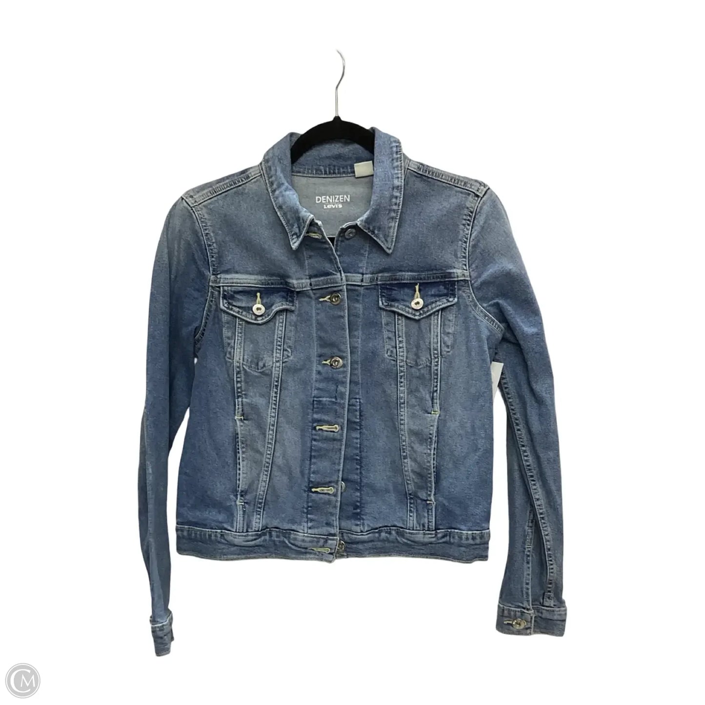 Jacket Denim By Denizen By Levis In Blue Denim, Size: M