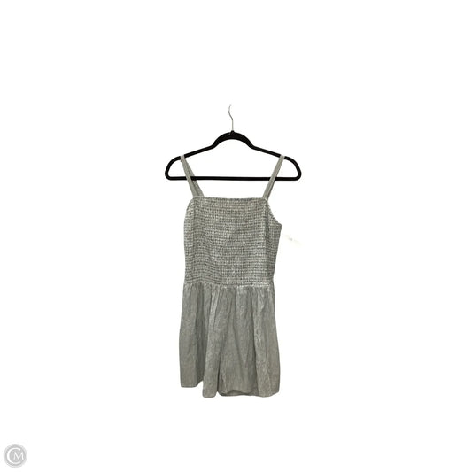 Romper By Universal Thread In Striped Pattern, Size: L