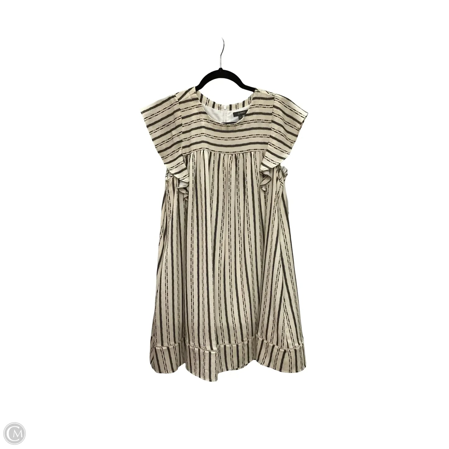 Dress Casual Short By &merci In Black & Cream, Size: S