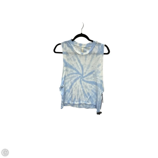 Blouse Sleeveless By Free People In Blue, Size: S