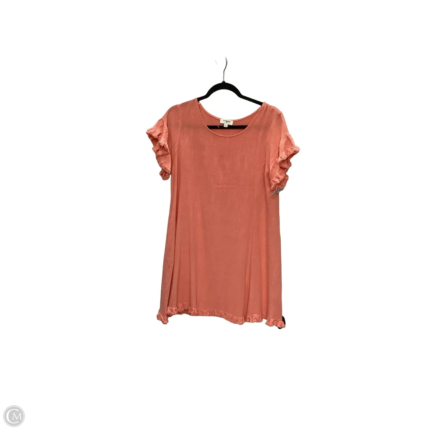 Dress Casual Short By Umgee In Orange, Size: S