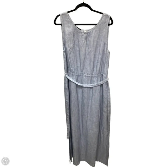 Dress Casual Maxi By Talbots In Blue, Size: 16