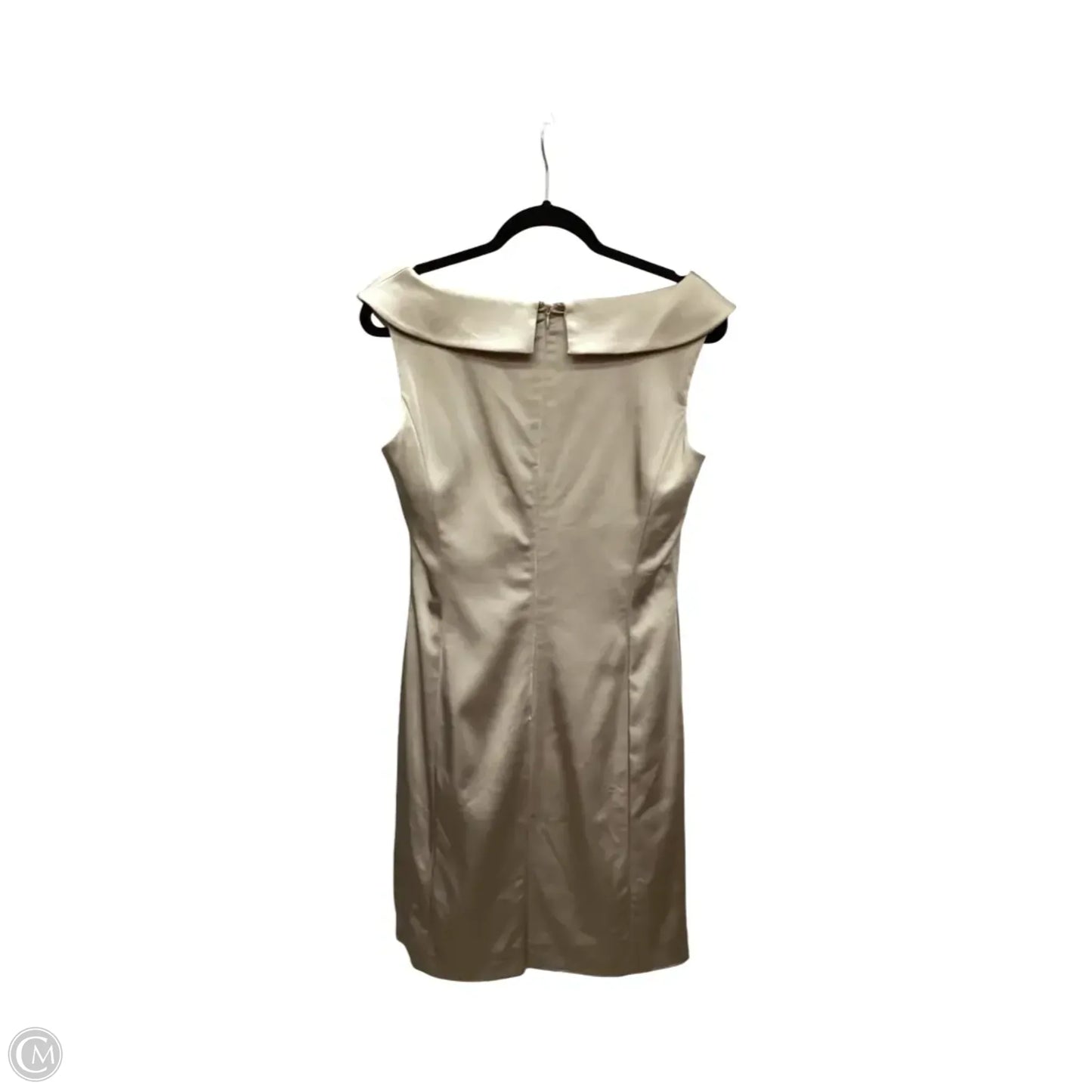 Dress Party Short By Tahari In Tan, Size: 8