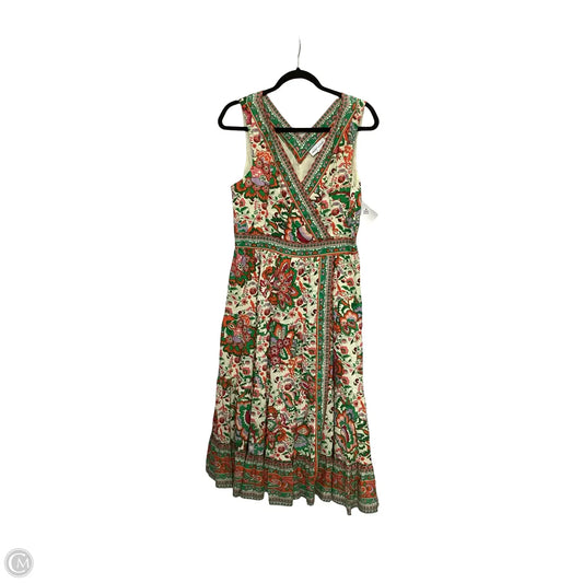 Dress Casual Maxi By Gibson And Latimer In Multi-colored, Size: M