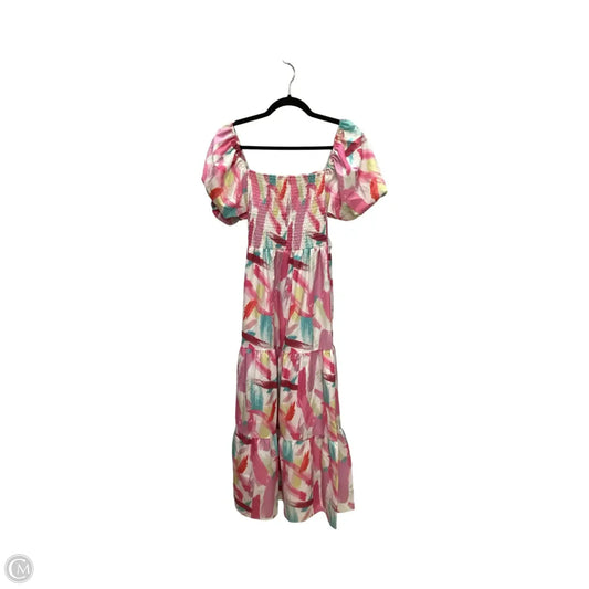 Dress Casual Maxi By Sunday Up In Multi-colored, Size: L