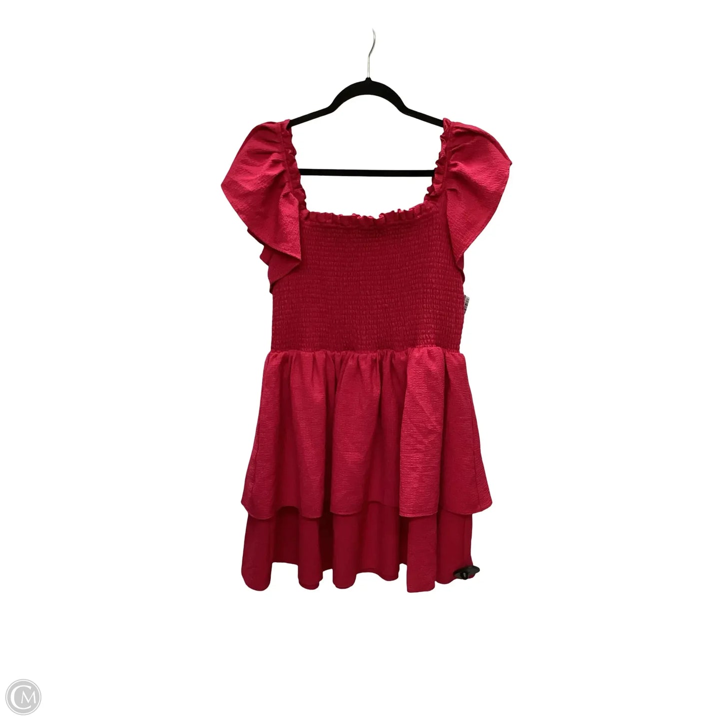 Dress Casual Short By Express In Pink, Size: Xl