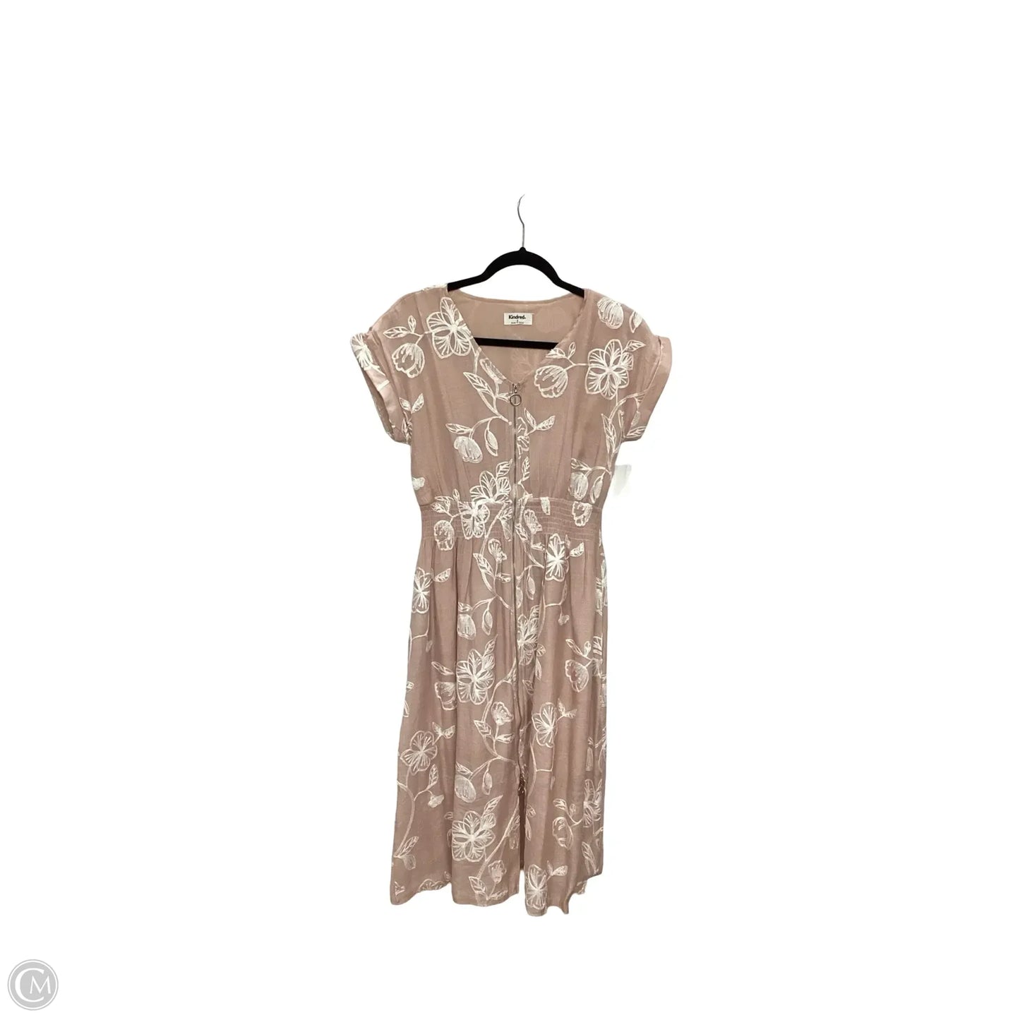 Dress Casual Midi By Kindred In Pink, Size: S