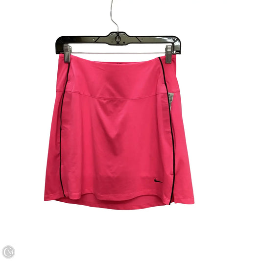 Athletic Skort By Nike In Pink, Size: Xs