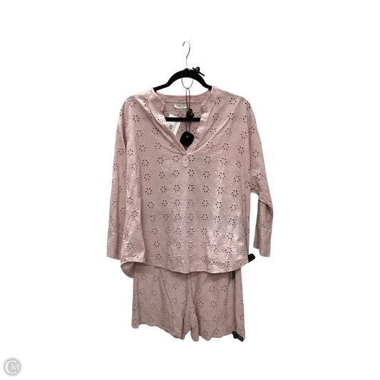 Shorts Set By Suzy D London In Pink, Size: M