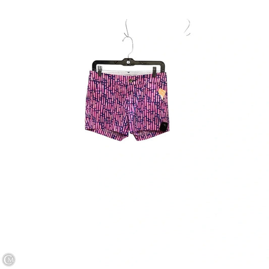 Shorts Designer By Lilly Pulitzer In Blue & Pink, Size: 0