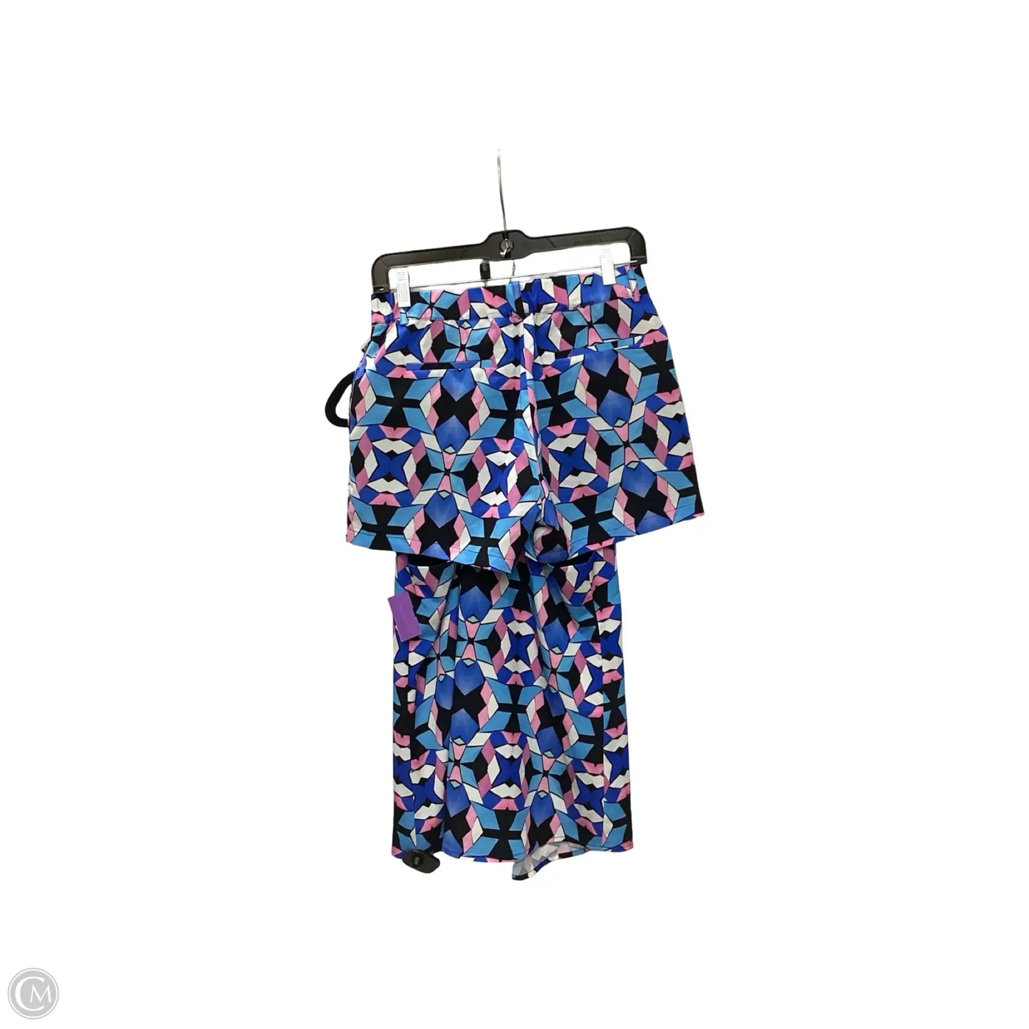 Shorts Set By Cuddy In Geometric Pattern, Size: Xs
