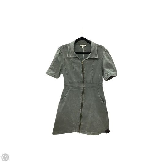 Dress Casual Short By She + Sky In Grey Denim, Size: L