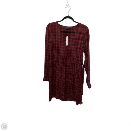 Dress Casual Short By Sanctuary In Plaid Pattern, Size: 6